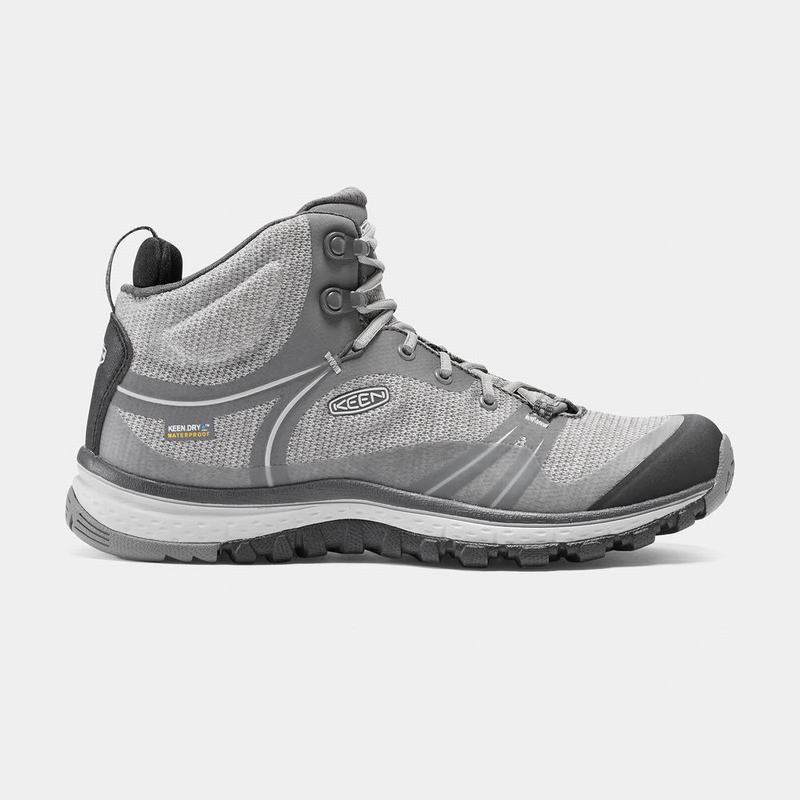 Botas De Montaña Keen Terradora Waterproof Mid Para Mujer Grises - Botas Keen Mexico (749156-DJF)